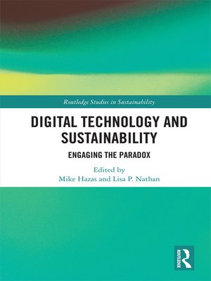 cover image of Digital Technology and Sustainability